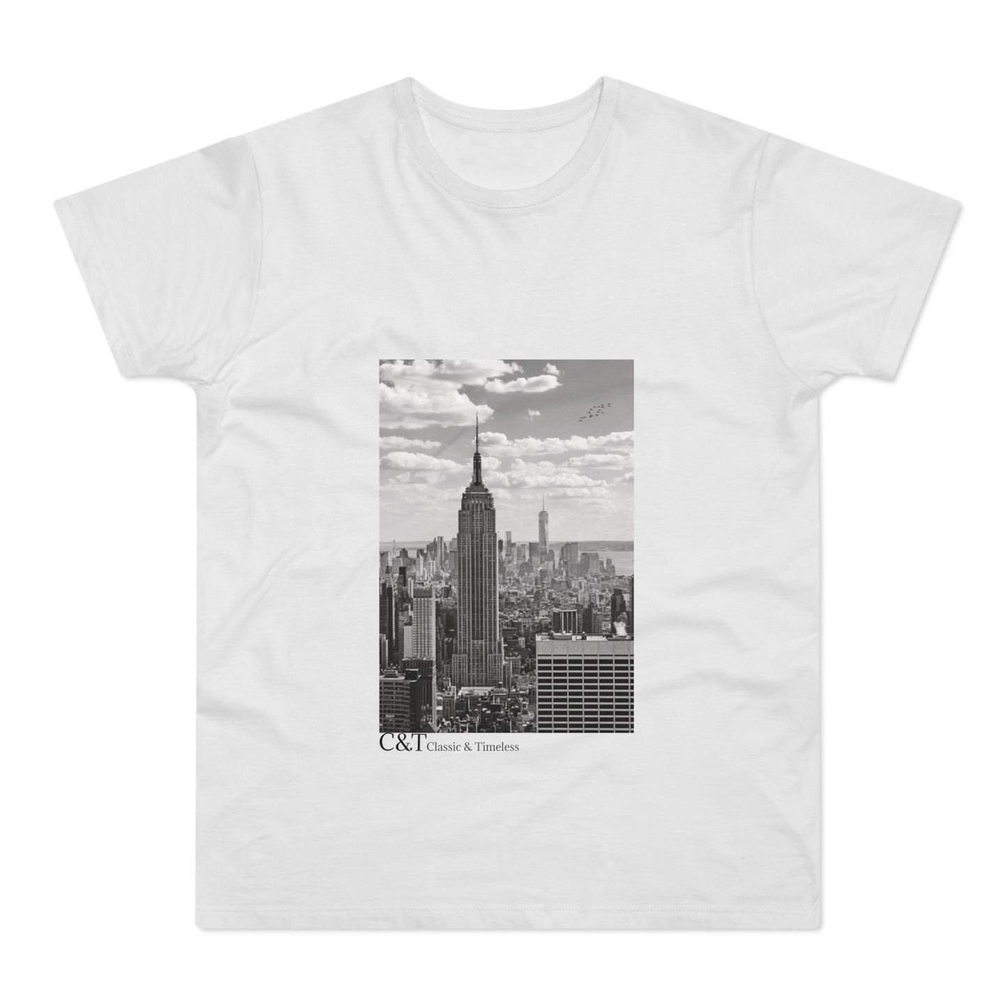 White T-shirt Empire State Building